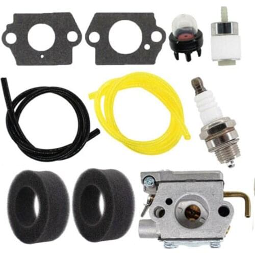 Brushcutter Carburetor For Ryobi Trimmer Edger Atom 101 103 410 Lawn Edger A31 Walbro Chainsaw Carburetor Kit