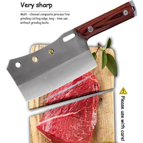 Pocket Knife for Outdoor Kitchen Portable Multi-functional Cooking Camping Knife Survival Tactical Straight Knife Hand Tools