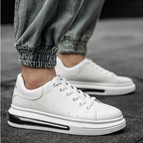 2021 New Style Men Running Shoes Ourdoor Jogging Trekking Air Cushion Urban Sneakers Lace Up Athletic Comfortable Sports Shoes