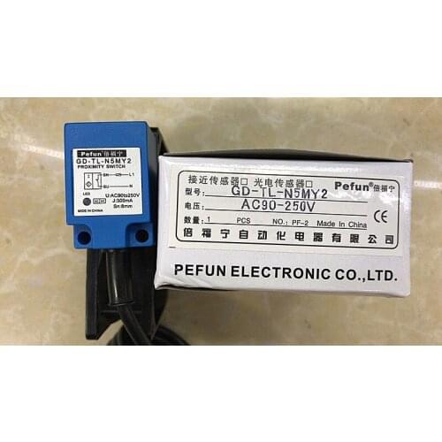Genuine induction switch, proximity switch GD-TL-N5MY2, AC normally closed pefun