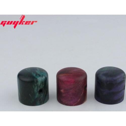 High Quality Adjustable Stabilizedwood Knobs for Guitar/Bass
