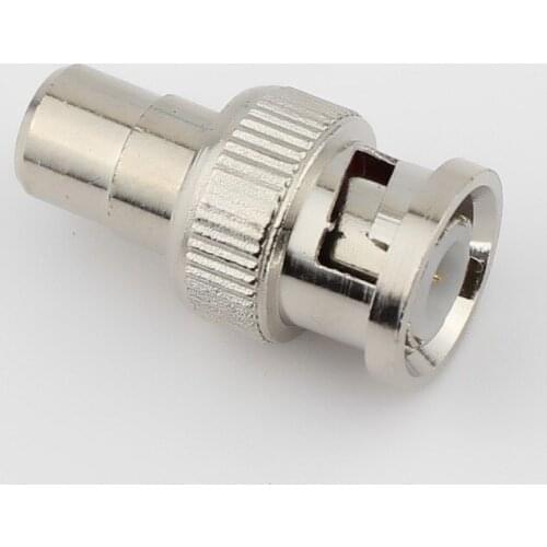 300pcs/lot high quality BNC male to RCA female adapter