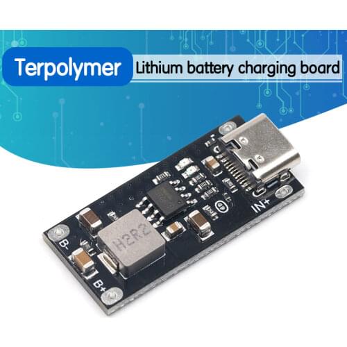 Type-C USB Input High Current 3A Polymer Ternary Lithium Battery Quick Fast Charging Board IP2312 CC/CV Mode 5V To 4.2V