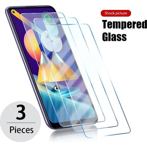 3PC Tempered Glass for Samsung A20 A50S A30S A70 A40 A20E A10S A10E A01 Core A02S HD Film
