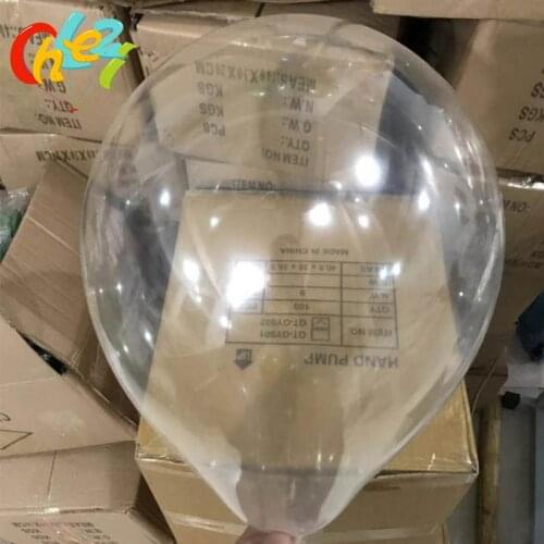 100 Pcs High quality transparent latex balloon 12 inch 2.8 High transparencyg ballon birthday wedding party decoration shower