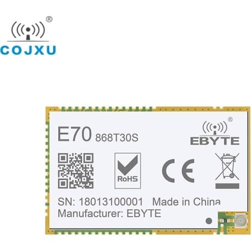 CC1310 1W 868MHz cojxu E70-868T30S IPEX Stamp Hole Antenna uhf Wireless Module Transceiver Transmitter Receiver