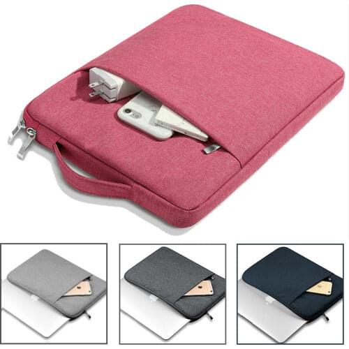 Handbag Sleeve Case for Huawei T10S Matepad Pro10.8 10.4 V6 Waterproof Sleeve Cover for T3 9.6 T5 10.1 Bag with Multi Pockets