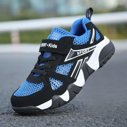 Childrens shoes 2020 New Fashion Non-slip children Sports shoes Breathable Mesh running shoes boys Wearable Stundent sneakers