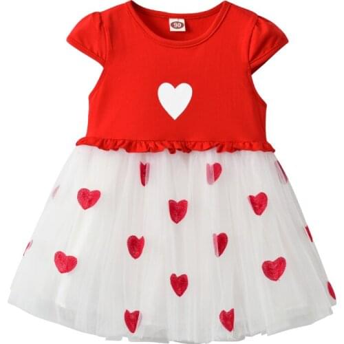 Kids baby girls dress summer children clothes fashion baby net yarn embroidery dress girl casual short sleeve princess garment