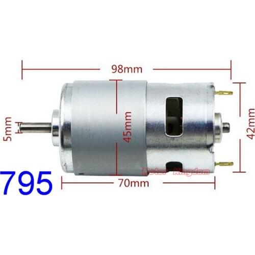RS-795 DC 12V 6V-18V10500RPM High Speed High Power Large Torque Drill&Screwdriver/Garden Electric Tools Motor