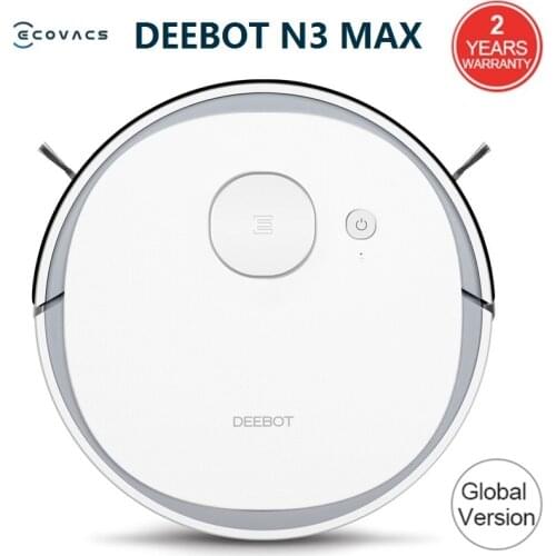 Global Version ECOVACS Deebot N3 Max Laser Robot Vacuum Cleaner with Mop Home Cleaning Support Alexa Google App Voice Control