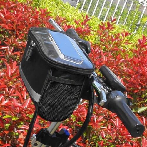 Cycling Bicycle Insulated Front Bag MTB Bike Phone Holder Handlebar Bag Basket Pannier Cooler Bag Bike Accessories