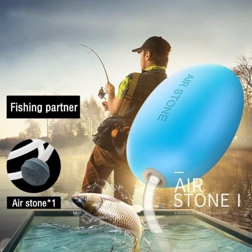 3W Aquarium Air Pump Kit Fishing Mini Air Compressor Oxygen Pump with Air Tube Air Bubbler Stone