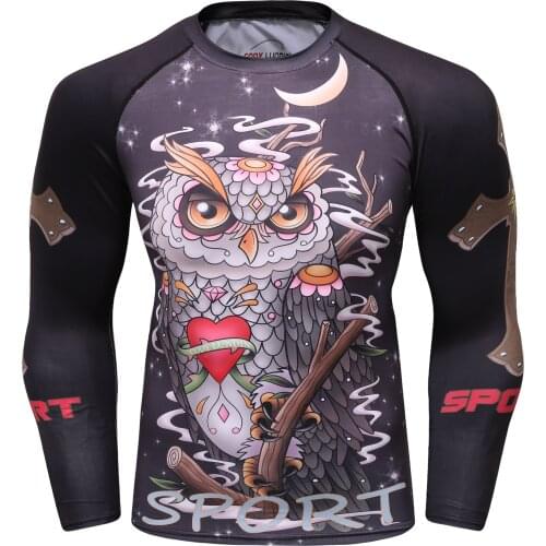 Digital Sublimation Printed Long Sleeve Cody Lundin High Quality Men Breathable SportWear