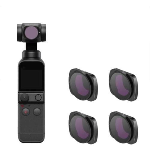 Magnetic Filter Set for Pocket 2/1 Camera Lens, Includes Multi-coated Nd4 Nd8 Nd16 Cpl Nd32/pl Filters X37A