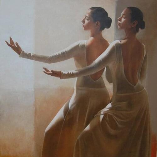 Full Square/Round Dancing girl Diamond Painting 5D Kit Diy Mosaic Art Picture Handmade Cross Stitch Cartoon Set Embroidery