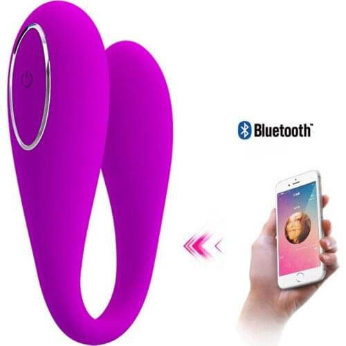 Bluetooth APP Remote Control Vibrator G Spot Clit Vibrator, We Strapon Couple Toys Vibe Vibrators Sex Toys for Woman Vibrador