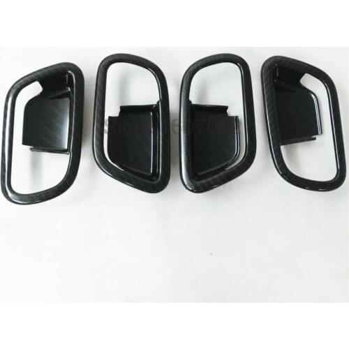 For Nissan Armada Patrol Royale Nismo Infiniti QX56 QX80 Y62 2010-2017 2018 ABS Car Inner Interior Door Handle Bowl Cover Trim