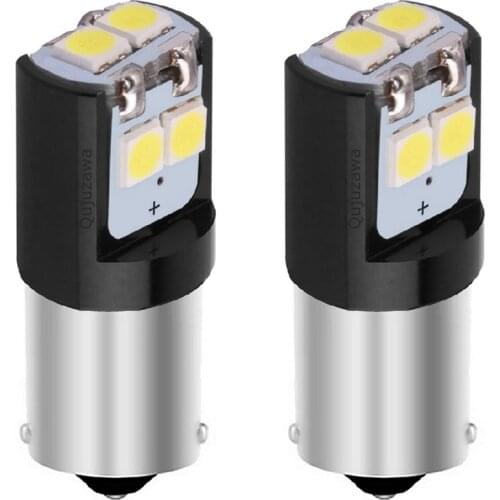 2PCS New T11 BA9S 233 T4W Super Bright 3030 Led Car Interior Reading Dome Lamp Auto Parking Turn Side Bulb License Plate Light