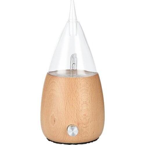 50ml USB Ultrasonic Silent Air Humidifier Electric Aroma Air Oil Diffuser Wood Essential Oil Aromatherapy Cool Mist Maker