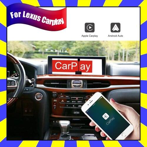 Wireless Apple CarPlay Android Auto Car Upgrade Screen For Lexus Lx570 Lx 570 2019 2018 2017 Audio GPS Navi Multimedia Head Unit