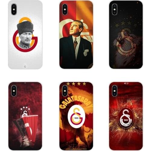 TPU Bag Case For Samsung A10 A30 A40 A50 A60 A70 M30 Galaxy Note 2 3 4 5 8 9 10 PLUS Turkey Galatasaray SK Mustafa Kemal Ataturk