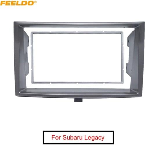 FEELDO Car DVD/CD Radio Stereo Fascia Panel Frame Adaptor Fitting Kit For Subaru Legacy(09~13) #AM4408