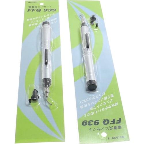 939 Desoldering Pump Sucker Remover Tool Manually Sucking IC SMD BGA Components 939 Vacuum Suction Pen+3 suction cups