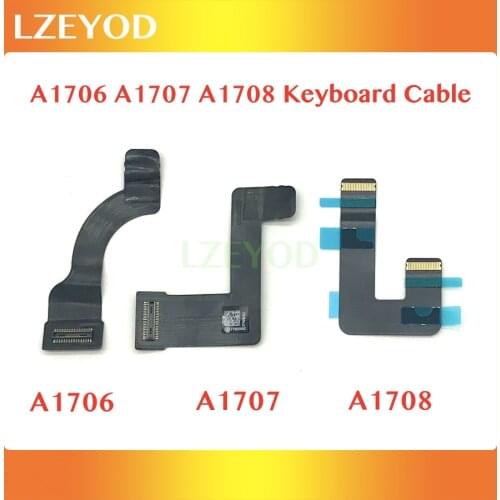 New For Macbook Pro Retina 13" 15" A1706 A1707 A1708 Keyboard Cable 821-00650-A/05 821-00612-A 821-01046-01
