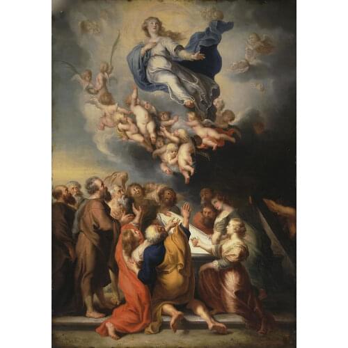 Classic Oil Painting Hand Painted on Canvas Wall Art for Home Decor Achilles Among Daughters Angels Painting No Framed