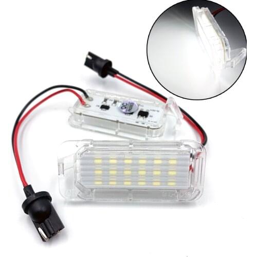 Plate Lights Lamp for Ford Focus for Fiesta for Mondeo MK4 for C-Max MK2 for S-Max for Kuga for Galaxy LED Number License