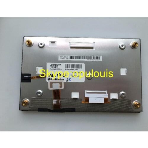 LB070WV7(TL)(01) LB070WV7-TL01 7inch LCD screen LB070WV7 TD01 LB070WV7-TD01 Display touch screen for Hyundai Car Navigation LCD