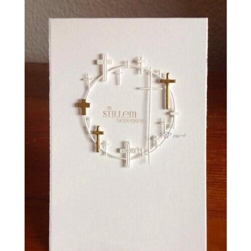 Mmao Crafts Metal Steel Cutting Dies New Cross circle decoration Stencil For DIY Scrapbooking Paper/photo Cards Embossing Dies