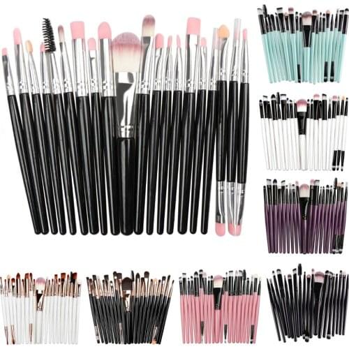20Pcs Beauty brush Professional Makeup Brushes Set Cosmetic Brush tools Powder Foundation Eyeshadow Eyeliner Lip Brush Tool Kit