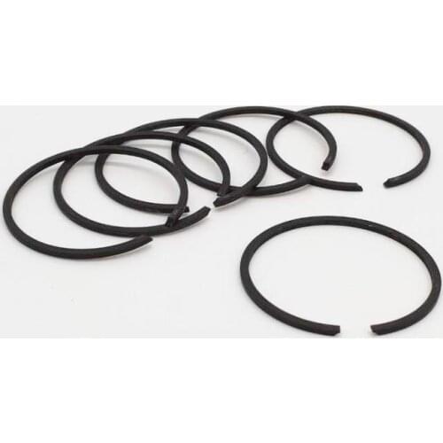 6Pcs Brush Cutter Piston Rings Set 38mm x 1.5mm Fit For CG430 CG520 Trimmer Brush Cutter Universal