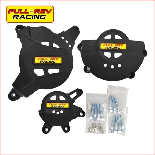 FOR HONDA CBR600RR 07-16/CBR1000RR 08-16 Motorcycles Full Rev Racing Perforated protective engine cover