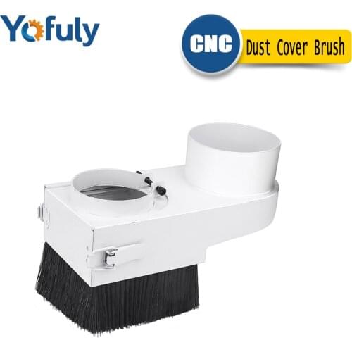 65mm/80mm/85mm Diameter Dust Collector Dust Cover Brush For Woodworking Tools For CNC Spindle Motor Milling Machine