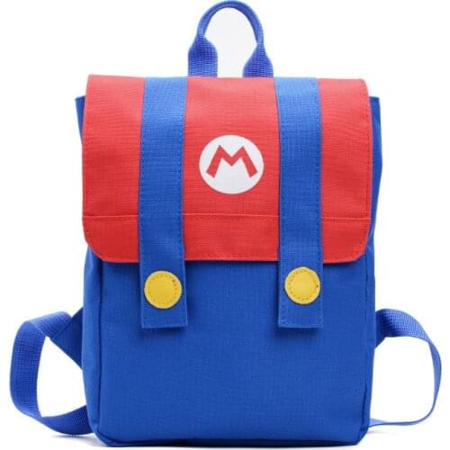 New 3D Cartoon Mario Children Backpacks Kindergarten Schoolbag Animal Kids Backpack School Bags Girls Boys Backpack Bolsos