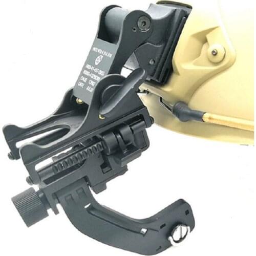 Tactical FAST Metal Helmet Mount & Aluminium Alloy Nylon J Arm for Pulsar GS1X20 NVG