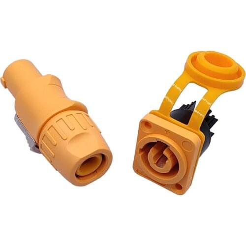 Waterproof audio power plug nac3fca Stage Power connector for led Screen Stage lighting Power supply plug