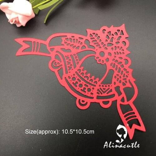 Die Cut Metal Cutting Christmas Bell Corner Alinacraft Scrapbooking Album Papercraft Handmade Card Stencil Art Cutter Punch Die