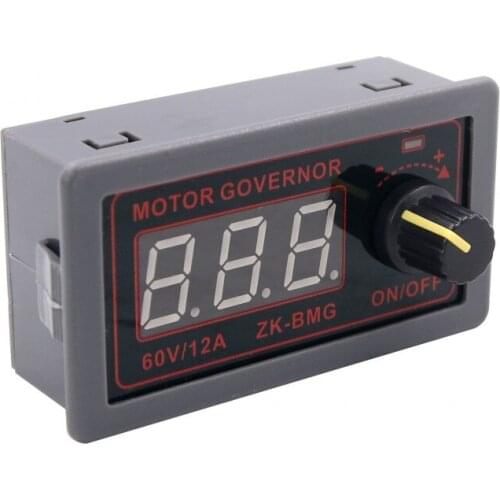 ZK-BMG DC 9-60V 12A 500W PWM DC Motor Speed Controller