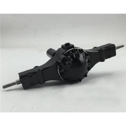 1/14 Tractor Trailer Front Rear Axle Bridge Metal Powered Axle Differential Lock Axis for 1:14 Tamiya Trucks Modified Parts