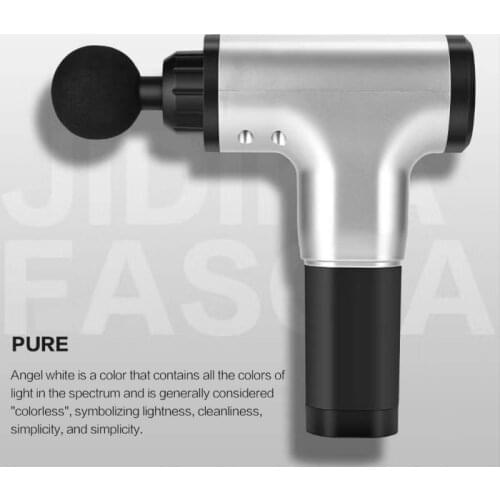 1pc Massage Gun Relieves Tension Points Helps Promote Healing Fascia Gun Muscle Relaxation Massager 6 Speeds Optional Dropship