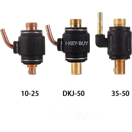 2Pieces/Lot Argon Arc Welding Gun M16 European 10-25 35-50 Chinese DKJ-50 Nut Quick Plug