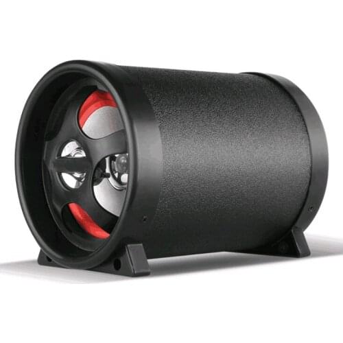 5 Inch 12V 220V Bluetooth TF Card USB Disk Bass Audio Speaker Active Subwoofer In Box For Car / Motorcycle / Home /Computer Use