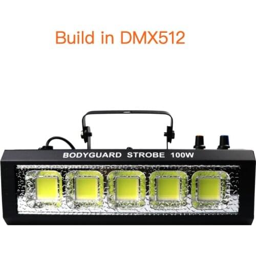 Dmx512 Strobe Sound Party Light 40W 60W 80W 100W RGB White DJ Disco Strobo Lamp Flash Party Wedding Club Stage Lighting Effect