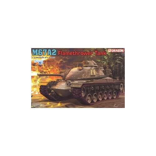 1/35 scale model DRAGON / Dragon 3584 M67 Flamethrower Tank