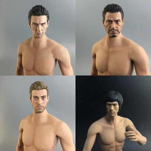 Mnotht Toy Auction Figures 1/6 Male Solider Head Sculpt 12in Figures Head Carving Model Toys Hobbies For Solider Model Toy l30