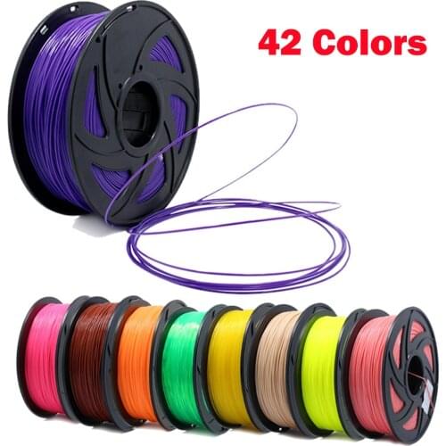3d Printer 1kg 1.75mm Pla Filament Printing Materials Colorful For 3d Printer Extruder Pen Rainbow Plastic Accessories Red Gray